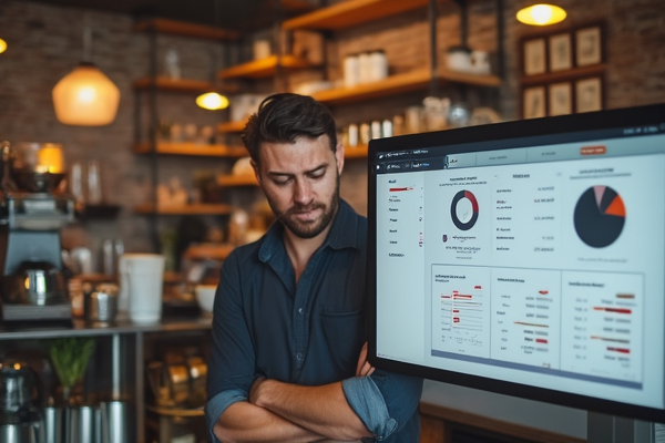 Coffee shop owner frustrated with complex pricing dashboard