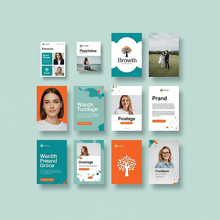 Consistent brand visuals, generated by Inliner.ai