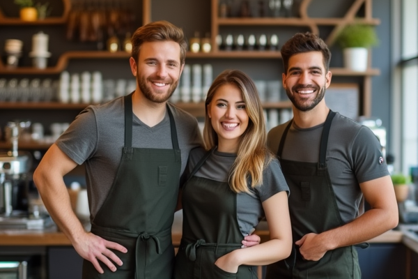 Coffee shop team