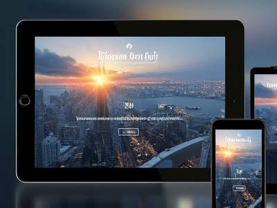 Multiple devices showing same image across website, mobile, tablet and desktop demonstrating responsive design and seamless integration