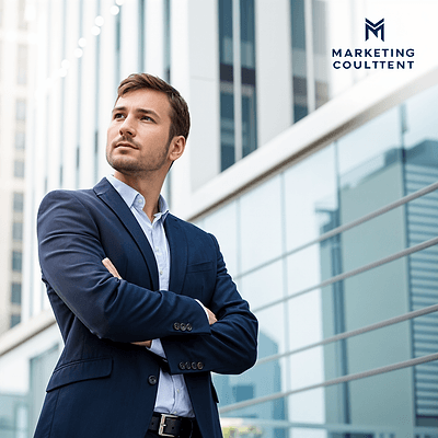 Professional marketing consultant portrait