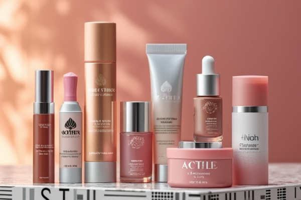 Diverse beauty product representation