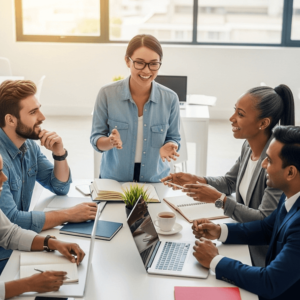 Entrepreneur startup meeting