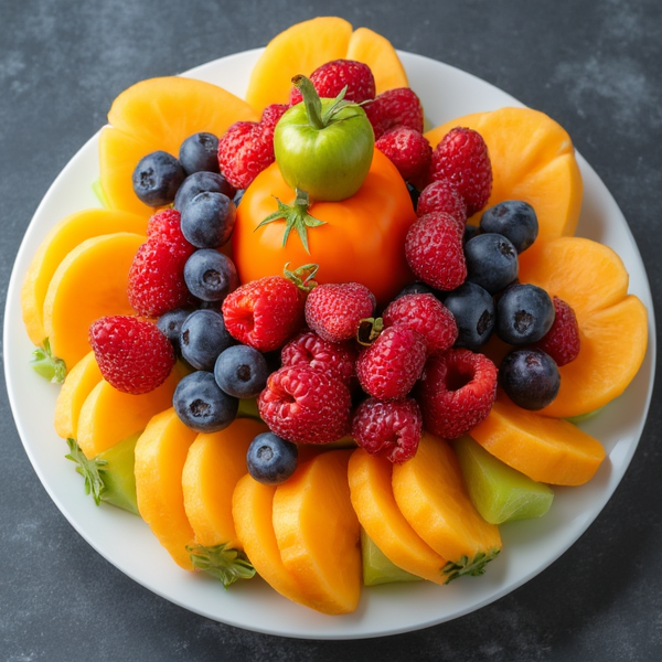 Fresh fruit arrangement