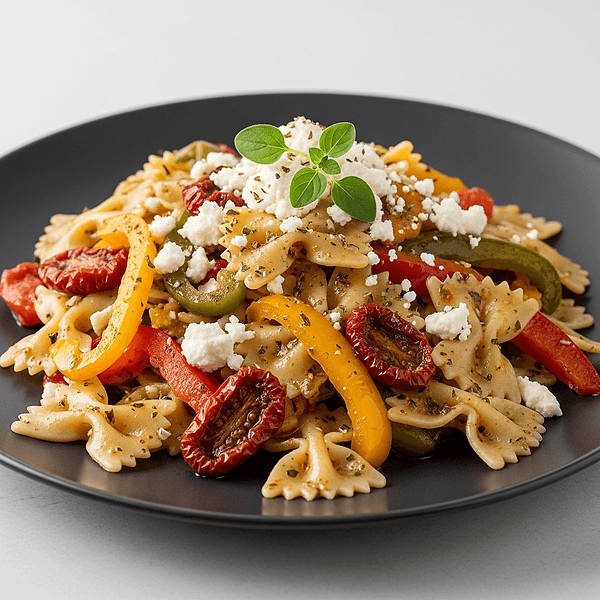 Gourmet pasta dish