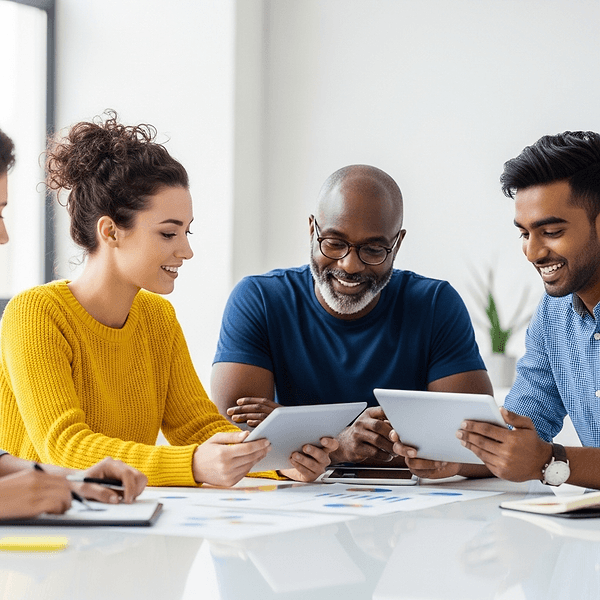 Startup team collaboration