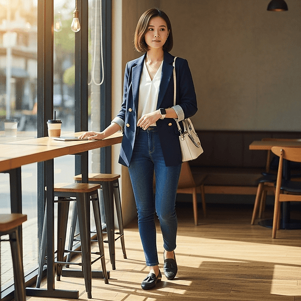 Tech professional in smart casual