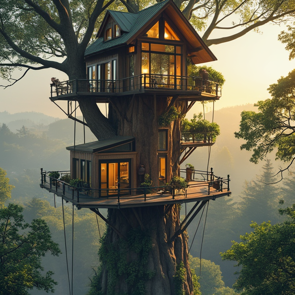 Treehouse skyscraper